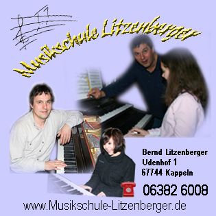Bernd Litzenberger beim Musikunterricht